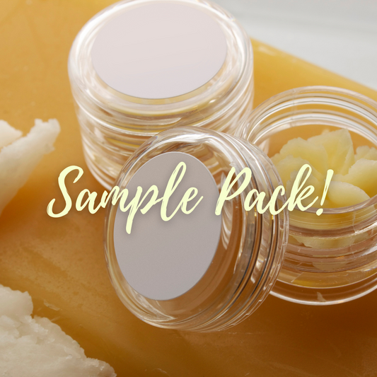 Whipped Shea Butter Sample Pack- Life Time Limit 1 Per Customer